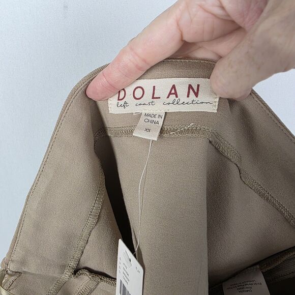 NWT Anthropologie DOLAN SHEER MESH TUBE TOP XS Taupe Neutral Lagenlook Nude - Picture 7 of 8